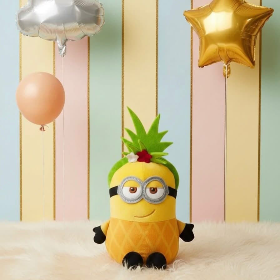 دبدوب Minions أناناس Tom أصلي - حجم متوسط