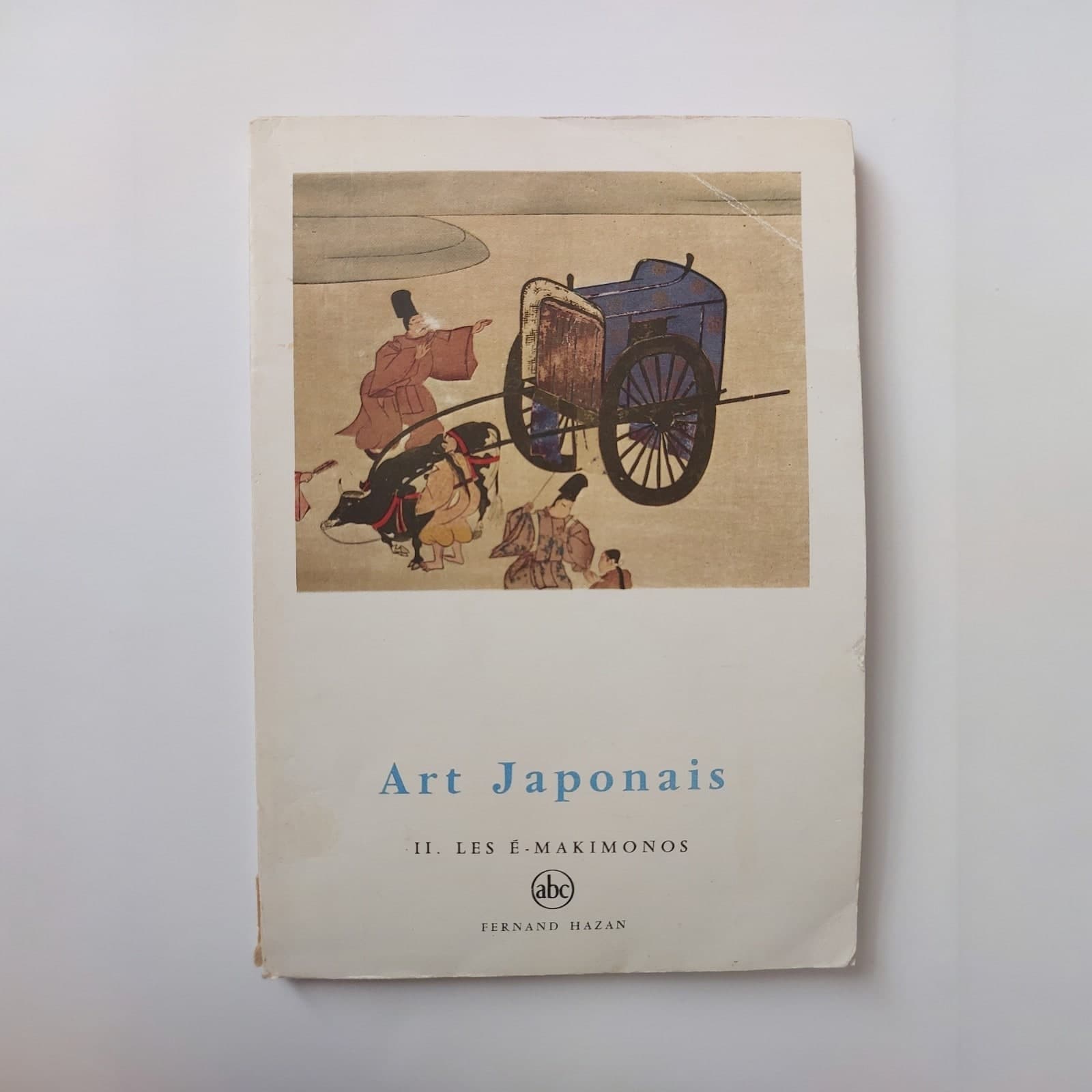كتاب فرنسي قديم Art Japonais II. Les E-Makimonos من سلسلة abc لدار Fernand Hazan