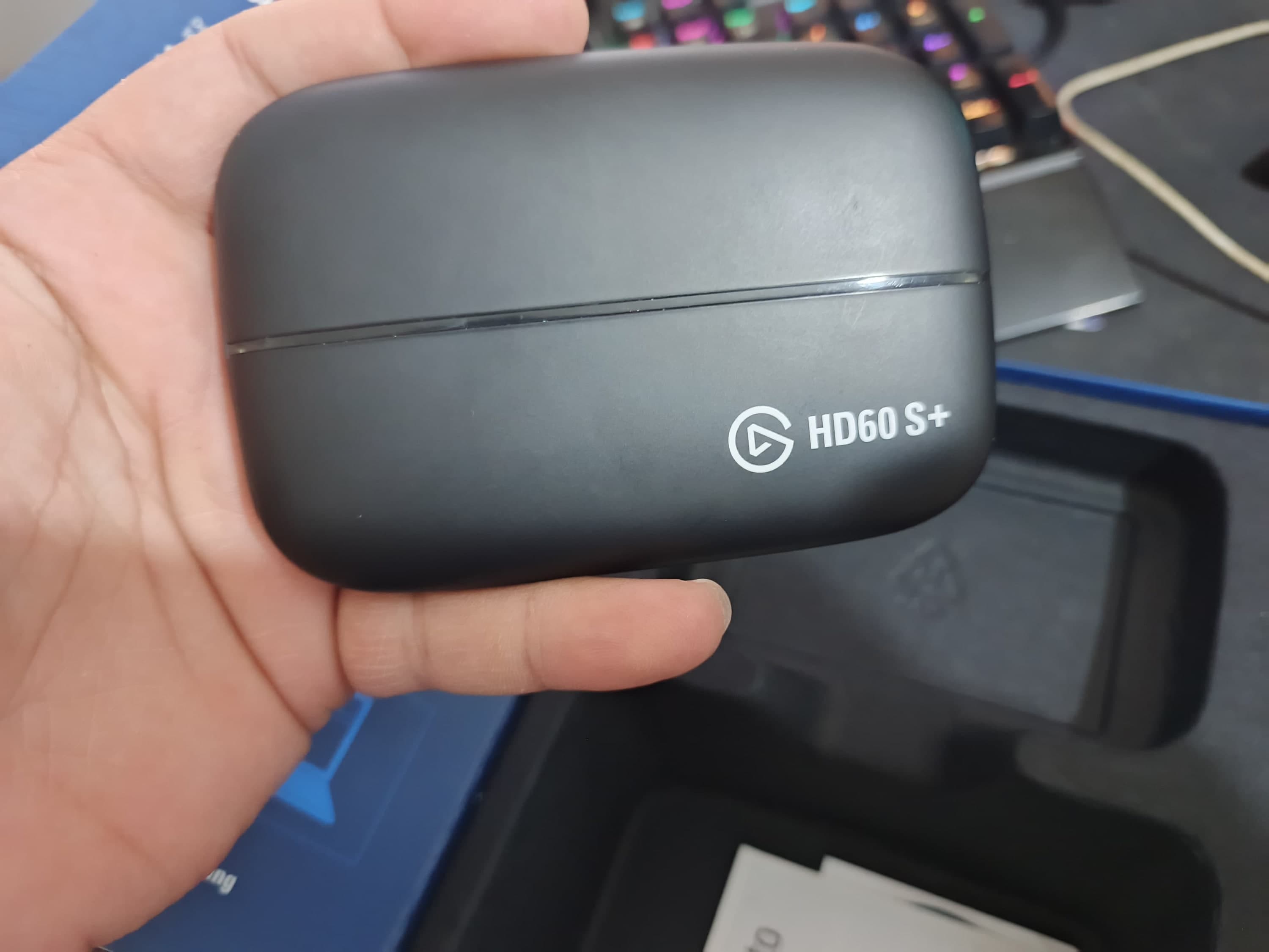 جهاز التقاط الألعاب Elgato HD60 S+ بمنفذ USB 3.0 للبث والتسجيل